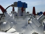 Refrigeration fixture on roof covered in frost