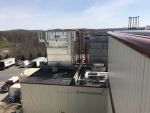 Refrigeration unit on roof
