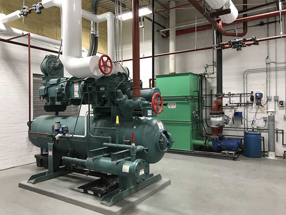 green industrial refrigeration equipment